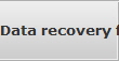 Data recovery for Sandy Springs data
